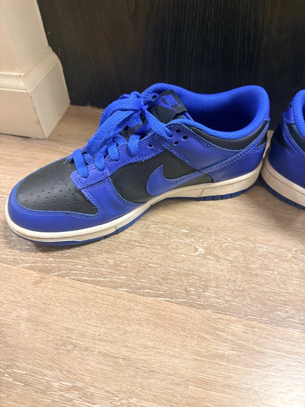 Nike Dunk Low GS Royal/Black 6.5Y or Women's 8 Clean Classic Colorway